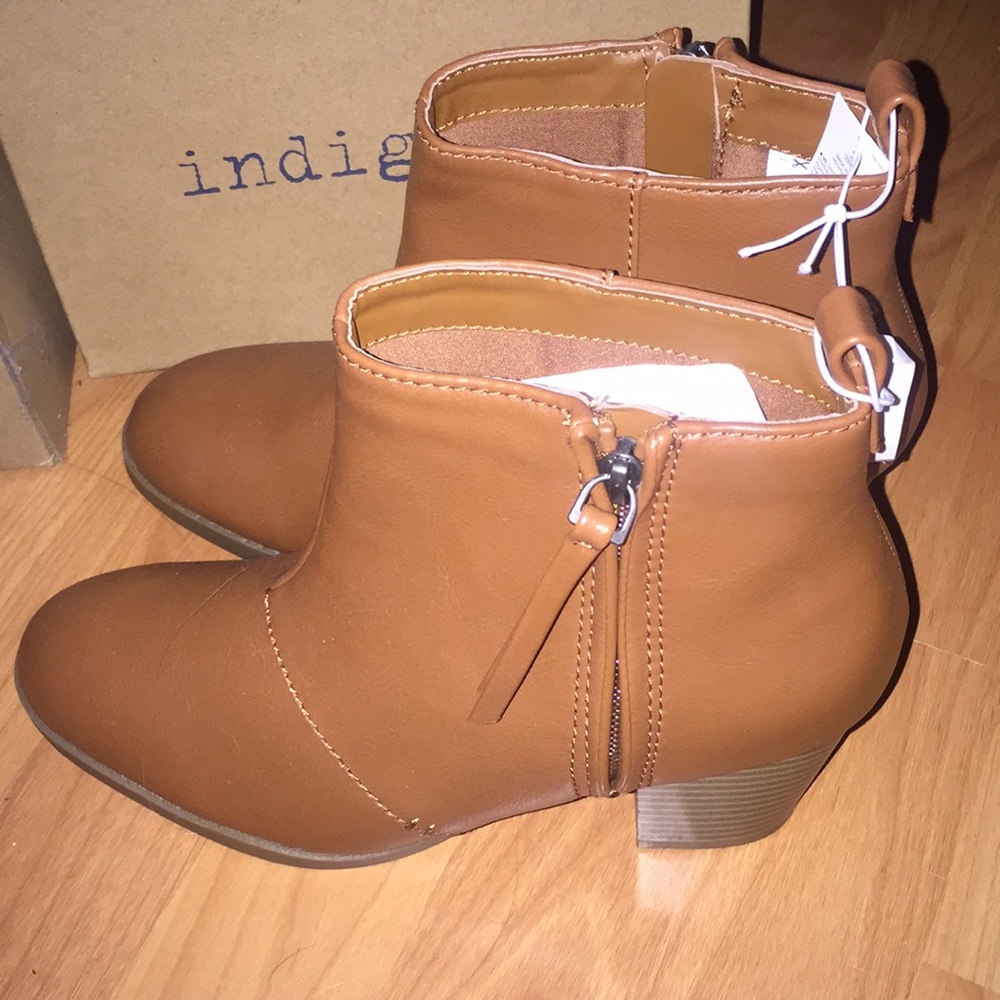 Camel color boots